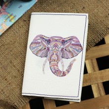 Обложка для паспорта "Ethnic elephant" + блокнотик Обложка для паспорта "Ethnic elephant" + блокнотик