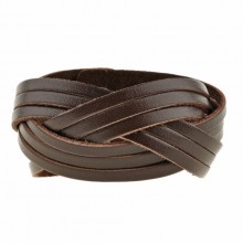 Браслет "Косичка" Шоколад Браслет "Косичка" Шоколад