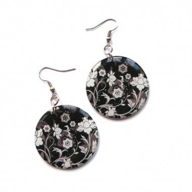 Серьги "Зелень"