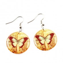 Серьги "Бабочки винтажные" Серьги "Бабочки винтажные"