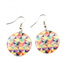 Серьги "Калейдоскоп"