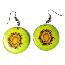 Серьги "Киви"