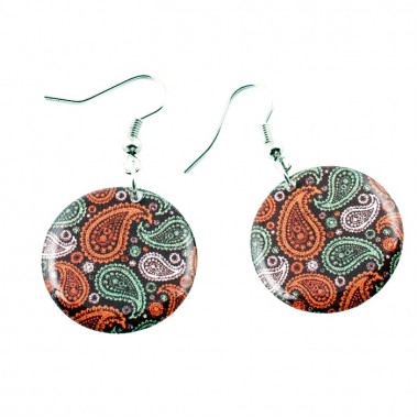 Серьги "Турецкий огурец"