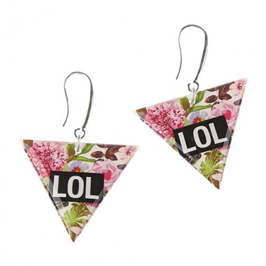 Серьги "Лол"
