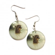 Серьги "Ёжик"