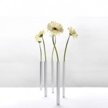 Набор магнитных ваз Magnetic Vase Peleg Design Серебристый Набор магнитных ваз Magnetic Vase Peleg Design Серебристый