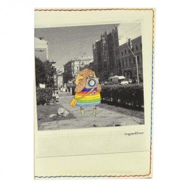 Обложка для паспорта "Polaroid"