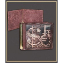 Зажим для денег с одной пружиной Зажим для денег с одной пружиной