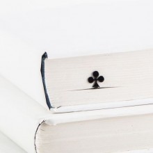 Закладка для книг Трефовый туз Закладка для книг Трефовый туз