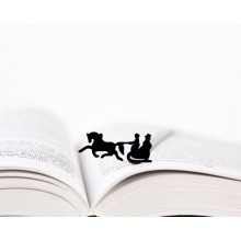 Закладка для книг Зимние сани Закладка для книг Зимние сани