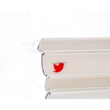 Закладка для книг Twitter (красный) Закладка для книг Twitter (красный)
