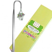 Закладка для книг "Корзинка с цветами" Закладка для книг "Корзинка с цветами"