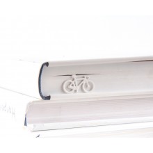 Закладка для книг Велосипед (белый) Закладка для книг Велосипед (белый)