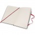 Записная книжка Moleskine (red) средний A5 линия