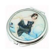 Зеркальце косметическое "Модница"