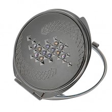 Зеркальце косметическое "Антрацит"